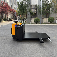 Chariot de transfert de véhicule électrique pour voitures de course 2000 kg avec levage hydraulique, caméra de recul et éclairage LED