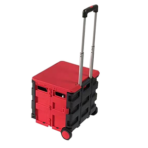 Bafuluo प्लास्टिक अनुकूलित foldable शॉपिंग कार्ट ट्राली गाड़ी foldable बगीचा गाड़ी तह डेरा डाले हुए के लिए foldable आउटडोर ट्राली - Product Image 6