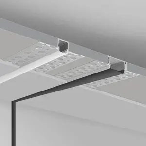 Alçı alçıpan alüminyum profil alçıpan beyaz kapakları LED profil LED lineer şerit//