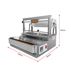 Machine <span class=keywords><strong>d</strong></span>'emballage sous film rétractable électrique économique et efficace, manuelle, pour boîtes de parfum, cosmétiques, cadeaux, boissons, scellage thermique - Product Image 6