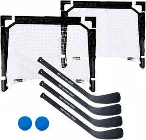 Mini ensemble <span class=keywords><strong>de</strong></span> <span class=keywords><strong>hockey</strong></span>-But <span class=keywords><strong>de</strong></span> <span class=keywords><strong>hockey</strong></span> au genou en salle pour enfants, balle - Product Image 5