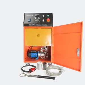 Induction Smelting Furnace For Gold Silver Copper Mini Induction Furnace Furnace For Sale