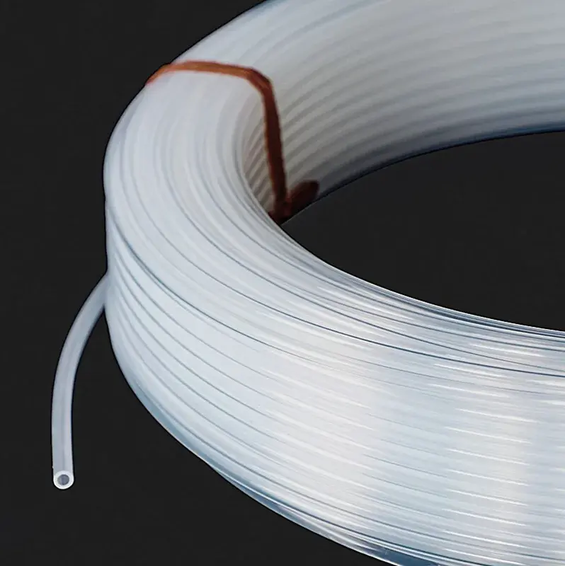 Nhiệt độ cao ép đùn Trinh Trắng PTFE Ống PTFE ống nhựa lão hóa phụ kiện RoHS F4 Ống