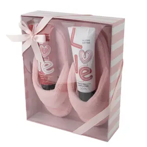 300ml Wholesale Shower Gel Moist Tender Skin Care Body Lotion Wash Valentine's Day Gift Bath Set