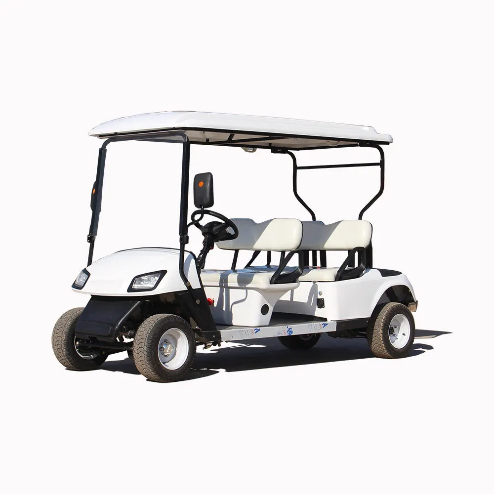 Hot Selling Smart Urban Mini Golf Cart 4 Wheel Club Electric with CE Certification New Energy Brand with Tail Caddie Equipped