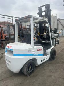 TCM <b>Used</b> Forklift stages mast Good Confition4X4 Forklift Original Japanese <b>Used</b> TCM 3 Ton FD30 Diesel Forklift with Clamp - Product Image 6