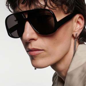 Lunettes de soleil rétro 2025, couleur léopard, grande monture, UV400, double pont, style aviateur, pour femmes et hommes - Product Image 3