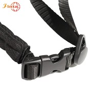 Casque de vélo de sécurité Jinta PC EPS Shell avec lumière arrière détachable rechargeable et doublure en velours thermocollée