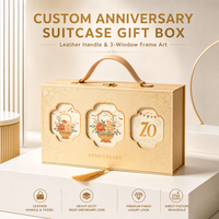 Boîte cadeau personnalisée à motif floral avec douze compartiments, illustration de lapin, pour cadeaux de mariage, OEM, vente en gros, marque privée