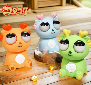 Juguete Antiestrés de PVC con Forma de Dragón Pequeño, Bao Yan Long, Año del Dragón, para Niños y Niñas de 5 a 7 Años, en Caja - Product Image 4