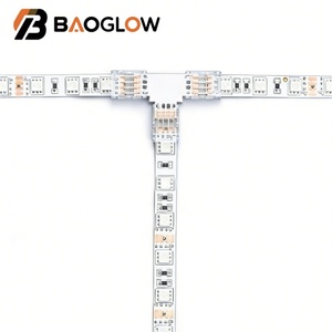 ตัวเชื่อมต่อแบบ L Shape SMD COB RGBW เชื่อมต่อรวดเร็ว ติดตั้งง่าย แพ็ค 100 ชิ้น ขนาด 8 มม. 10 มม. ตัวเชื่อมต่อแถบไฟ LED สายต่อขยาย 2 5 พิน - Product Image 4