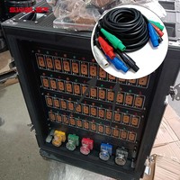 Câble d'alimentation 200A de haute qualité avec gaine en cuivre et caoutchouc, 10m, pour boîtier de distribution d'énergie, encodeur servo, fil 4AWG 25mm, avec prise