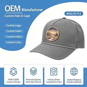 Gorra Deportiva de 5 Paneles con Logotipo Personalizado de Alta Calidad al por Mayor, Gorras de Poliéster con Visera Plana y Estampado de Camuflaje, Gorra Snapback con Parche Bordado - Product Image 1