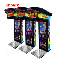 FunPark Machine de boxe d'intérieur de haute qualité Machine de jeu de boxe Electronic Punch Arcade Jeux à pièces pour Game Center