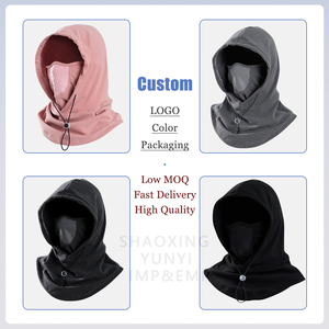 Cagoule d'hiver thermique et coupe-vent pour l'extérieur, cagoule souple, <span class=keywords><strong>masque</strong></span> de cyclisme avec boucles d'oreille pour hommes femmes <span class=keywords><strong>Pollution</strong></span> par temps froid - Product Image 4