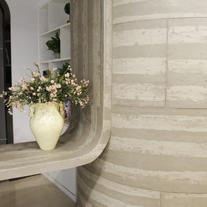 Precio de fábrica, azulejo de piedra de pared blanca, textura tridimensional, revestimiento de pared, casa exterior, azulejo de piedra MCM - Product Image 4
