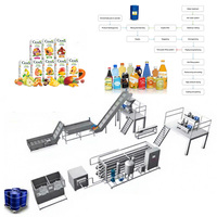 Zware-duty, hoog-efficiënte, multifunctionele, industriële, volautomatische, CE-gecertificeerde fruitverwerkingslijn van roestvrij staal, lage minimale bestelhoeveelheid