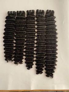 Cabello de templo Remy indio virgen barato 100% sin procesar, cabello humano recto de hueso chino barato mechones LOCs - Product Image 4