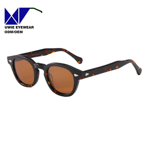 Gafas <span class=keywords><strong>de</strong></span> <span class=keywords><strong>Sol</strong></span> <span class=keywords><strong>de</strong></span> Acetato <span class=keywords><strong>de</strong></span> Marca <span class=keywords><strong>de</strong></span> Lujo Vintage, Unisex, con Logotipo Personalizado, Protección UV400, Polarizadas, Montura Completa, con <span class=keywords><strong>Lentes</strong></span> <span class=keywords><strong>de</strong></span> Nailon - Product Image 5
