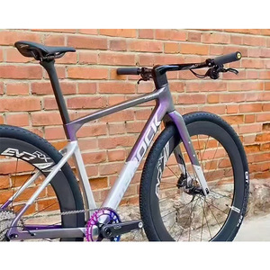 Cuadro de Bicicleta de Carbono para Gravel T1000 - Cuadro de Gravel Superligero de 960g - Compatible con UDH Boost 142mm - Bicicleta Premium para Aventura - Product Image 5