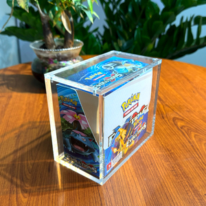 Boîte <span class=keywords><strong>de</strong></span> protection et d'exposition pour cartes Pokémon TCG en acrylique, vente en gros, promotion, pour la boîte <span class=keywords><strong>de</strong></span> boosters anglaise du jeu Pokémon <span class=keywords><strong>Base</strong></span> Set 1999 - Product Image 5