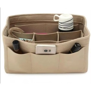 Organisateur de sac en feutre certifié BSCI, insert de rangement en feutre pour sac à main, trousse de toilette, organisateur de sac à main - Product Image 2