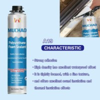 Colle mousse polyuréthane monocomposant MU CHAO A19 750ml pour portes, fenêtres et construction