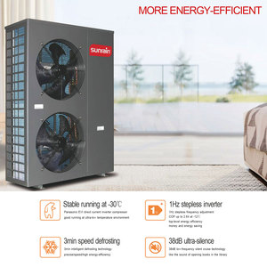 Sunrain giá thấp R32 wifi thông minh OEM ODM 18kw 24kW DC Inverter monoblock sưởi ấm và làm mát không khí để nước heatpumps - Product Image 3