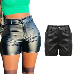 2026 Superventas S-5XL Moda Sexy Color Liso Cintura Alta Ajuste Regular Realza Glúteos Casual Transpirable No Tejido Tallas Grandes para Mujer - Product Image 1