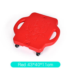 어린이 균형 자폐증 완구 유아 감각 훈련 스쿠터 보드 네 개의 안전 바퀴가 달린 어린이 탈것 장난감 - Product Image 6