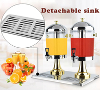 Distributeurs de Boissons Fraîches TIANXING pour Hôtels et Événements, 8L 16L 24L, Distributeur de Jus d'Orange en Plastique avec Robinet