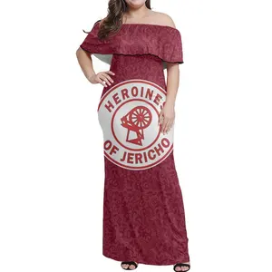 Fabricant d'usine femmes robes d'été OES héroïnes de Jéricho commandez le cadeau de sororité personnalisé Eastern Star robe pour filles sexy