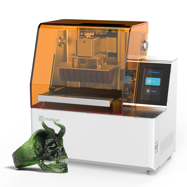 Pionext Fastest 4k Engineering Resin 3d Printer Jewelry Odorless Castable Resin 3d Printer for Dental Mold Applications
