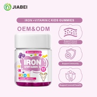 Vitamines en gros : Fer + Vitamine C en Gummies pour Enfants – Soutient l'Immunité et la Santé Générale – Compléments Vitaminiques et Fibres Alimentaires pour Enfants
