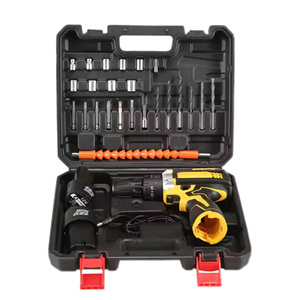 ชุดสว่านไร้สาย<span class=keywords><strong>ไขควง</strong></span>แบบพกพาแบตเตอรี่ใช้งานได้นาน12V ชุดสว่านไร้สายแบตเตอรี่ลิเธียม - Product Image 2