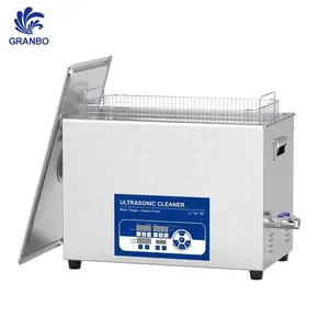 Double & Three Frequency 30L Ultrasonic Cleaner Oil Dust Remover Auto Parts Washing Machine with Mute Sweep Pulse Degas Power