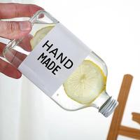 50Ml 100Ml 200Ml 300Ml Platte Fles Aluminium Cap Drank Wijn Ijs Koude Brouwsel Koffie Drinken Verpakking dranken Glazen Fles