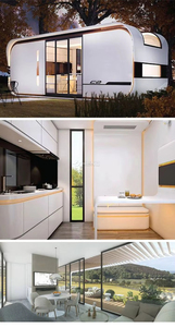 Chine 2024 Nouvelle mini-capsule mobile préfabriquée avec cuisine et salle de bain pour hôtels et gîtes - Product Image 6
