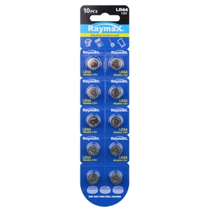 Raymax LR44 AG13 Button Cell <strong>Battery</strong> Coin Cell <strong>Battery</strong> for Clock - Product Image 2