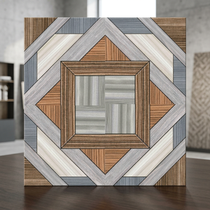 Carreaux de sol en porcelaine émaillée brillante 40x40cm (400x400mm) pour intérieur et extérieur, carrelage céramique pour garage - Product Image 5