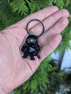 Porte-clés en acrylique OEM/ODM double face, motif <span class=keywords><strong>Ghost</strong></span> of Tsushima Pixel Jin Sakai - Product Image 1
