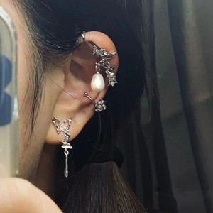 Pendientes <span class=keywords><strong>de</strong></span> Mariposa <span class=keywords><strong>con</strong></span> Perlas y <span class=keywords><strong>Flores</strong></span> para Mujer, Set <span class=keywords><strong>de</strong></span> Joyería y Accesorios - Product Image 6