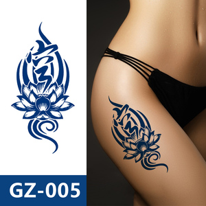 Autocollant de <span class=keywords><strong>tatouage</strong></span> tribal semi-permanent, temporaire, non toxique, avec des motifs personnalisés et plus de 5000 styles pour hommes - Product Image 4