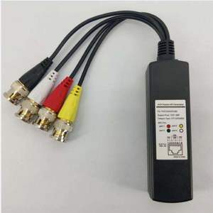 Transceptor hembra <span class=keywords><strong>RJ45</strong></span> para sistema CCTV, accesorios de 8MP, 4 canales, CAT5, vídeo pasivo <span class=keywords><strong>UTP</strong></span>, <span class=keywords><strong>Balun</strong></span> BNC - Product Image 6