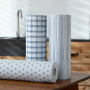 Чистящее полотенце SHIMOYAMA, новый дизайн, ткань для уборки дома, белые тряпки для протирания