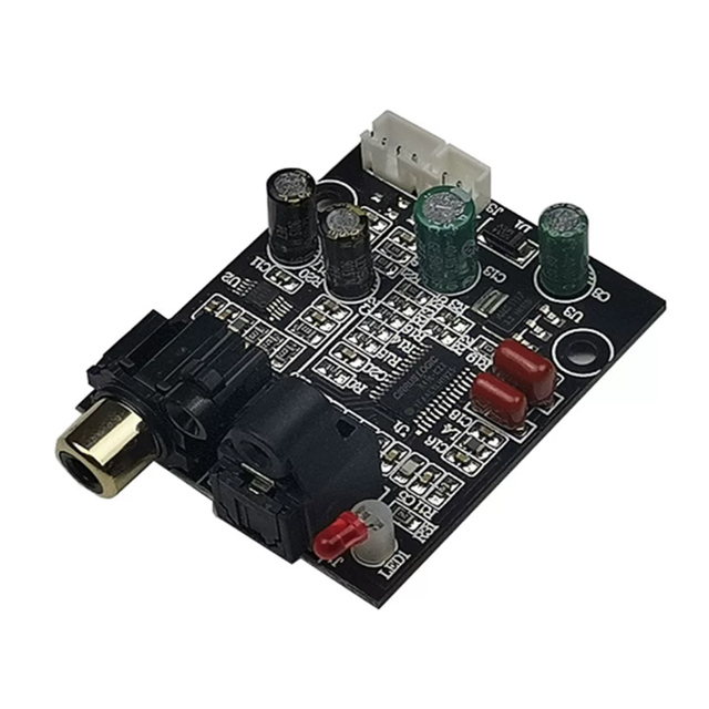 DIY Modified DAC Digital Decoder Board 24bit/192kHz Optical Coaxial SPDIF to Stereo Audio Output Adapter