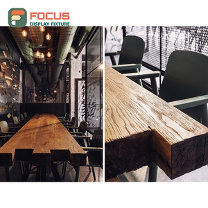 High Capacity Cafe Service Counter Laminate Wood Finish Bakery Service Area Roastery Service Counter - Product Image 6