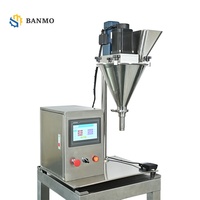 Machine de remplissage semi-automatique à vis sans fin pour poudres, remplisseur de table pour café et épices