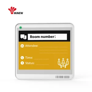 Minew 4.2 Esl Nfc ยืดหยุ่น4นิ้วโชว์รูม E-กระดาษ E-Ink Display อิเล็กทรอนิกส์ชั้นวางป้าย Wifi