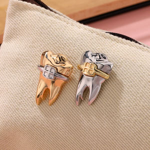 68 Stijlen Goud Zilver Kleur Stethoscoop Broche Verpleegkundige Medische Sieraden Arts Afstuderen Medische Email Pinnen Voor Student Cadeau - Product Image 4